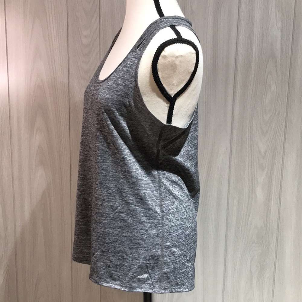 Avia gray racer back tank top size medium - Picture 2 of 9